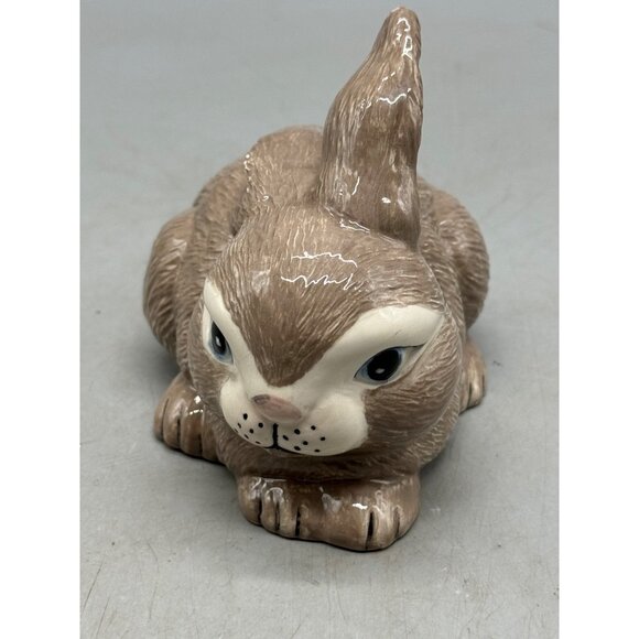 Handmade Ceramic Bunny Figurine Bobo -07 5" Tall Pre-owned READ - Picture 2 of 8